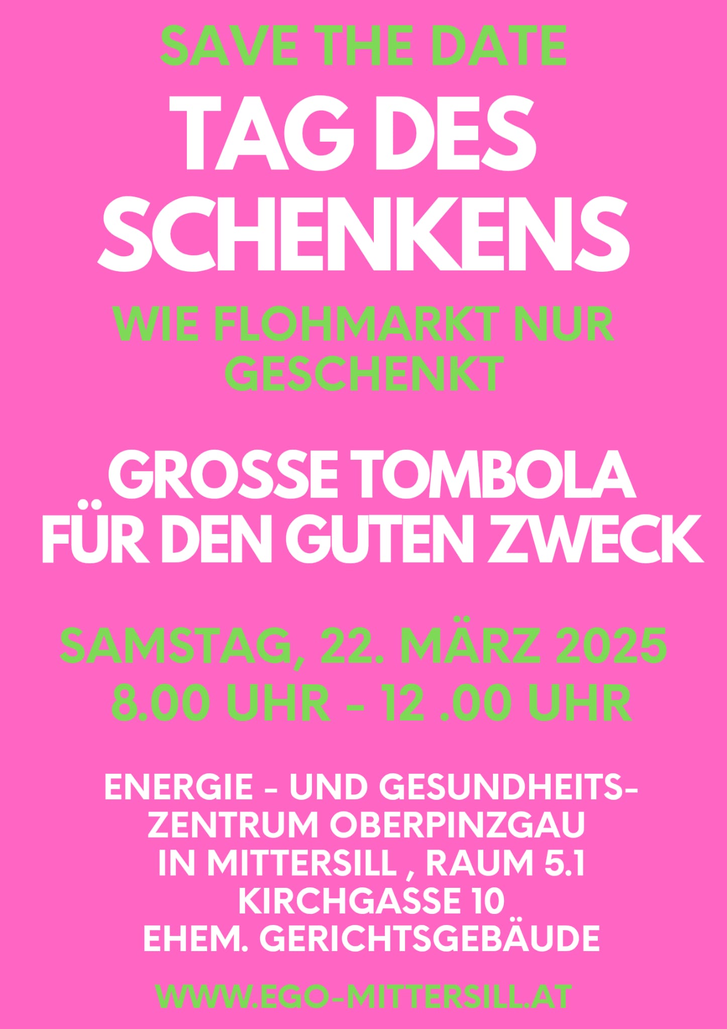 Tag des Schenkens