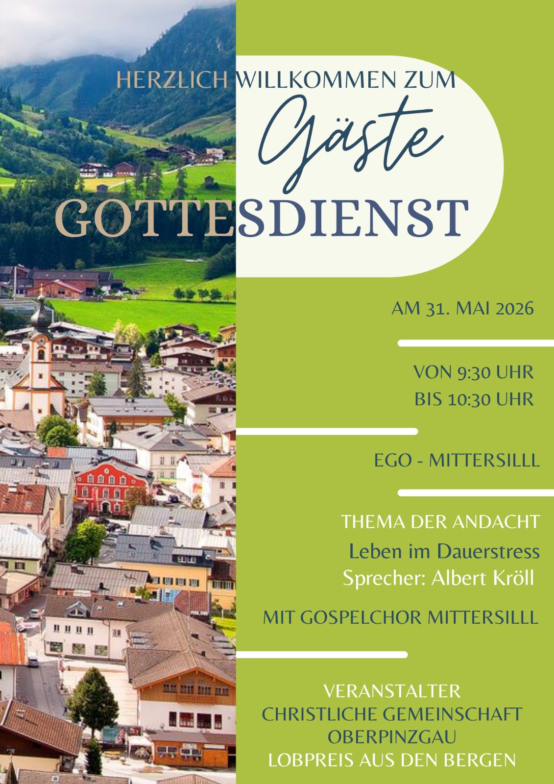 Gäste-Gottesdienst